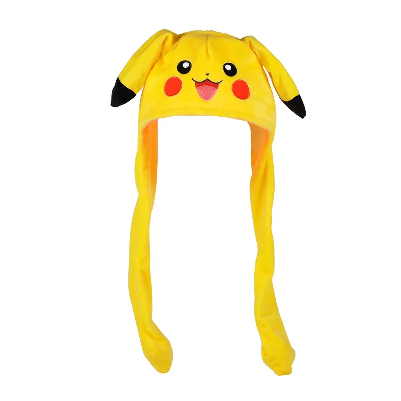 Pokemon Kawaii Pikachu Backpack School Bag Hat Plush Doll Anime Stuffed Toy Decorations Birthday Holiday Gifts For Children Kid