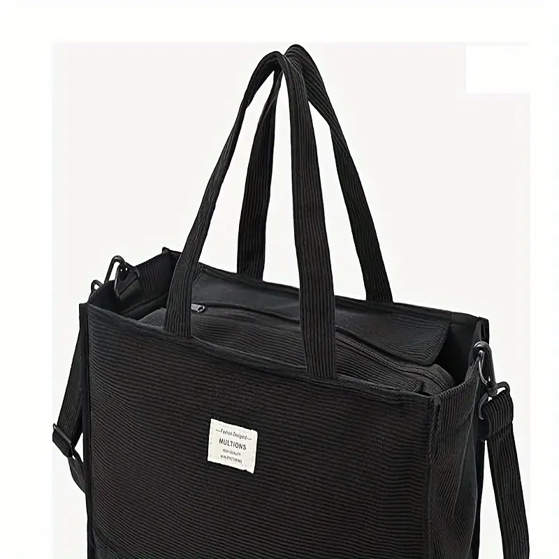 Retro Casual Handbag For Women Beautiful Corduroy Bag Women's Travel Bag Crossbody Handbag Environmentally Friendly Bag