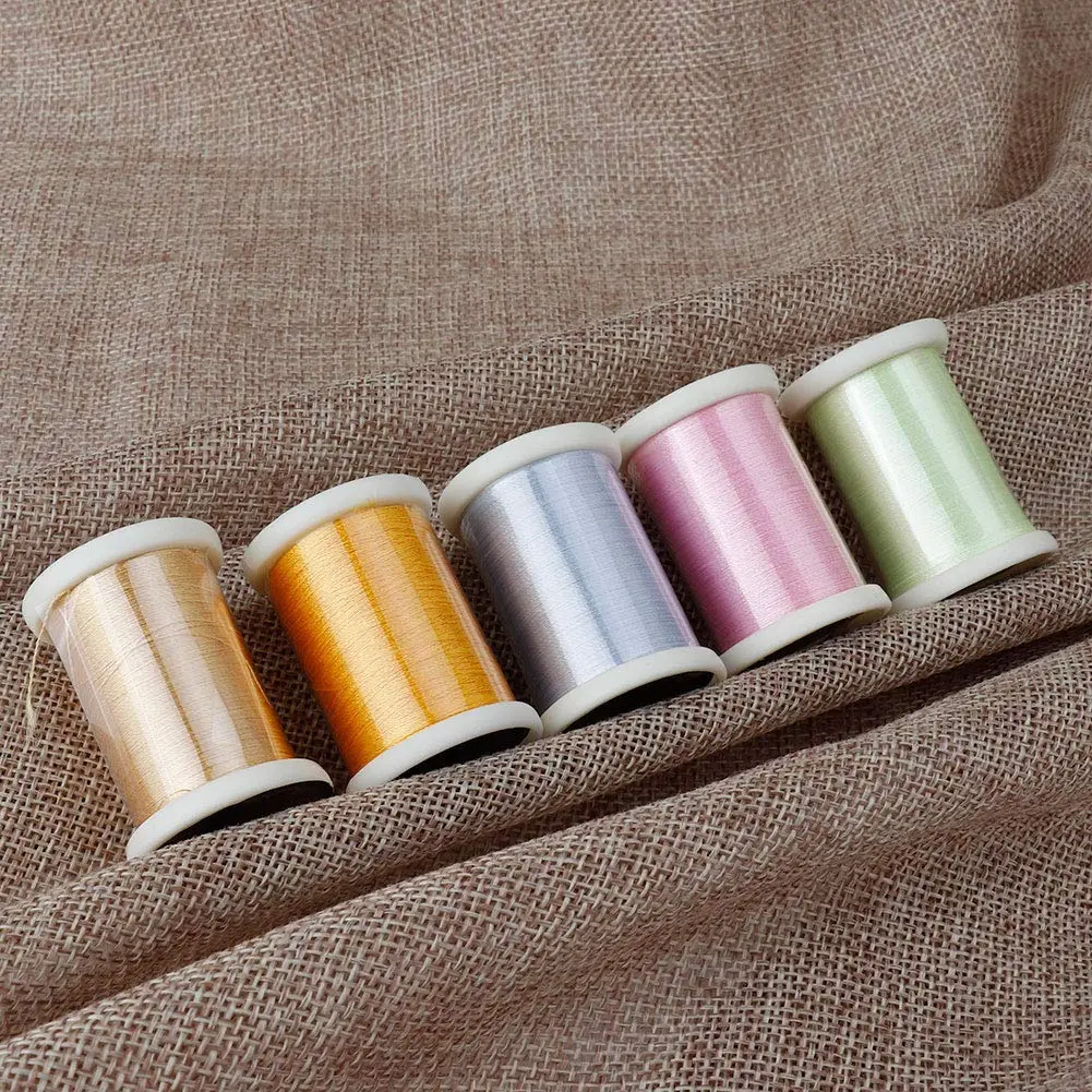 40 Colors Polyester Embroidery Thread Set 120D/2 280 Yards Embroidery Line For Home Sewing Kit