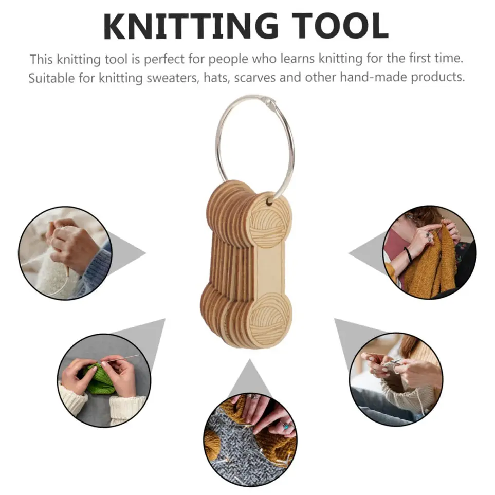 10pcs Wooden Yarn Bobbins Weave Knitting Sewing Winding Thread String Winding Coil Plate Winder For Sewing Thread Holder