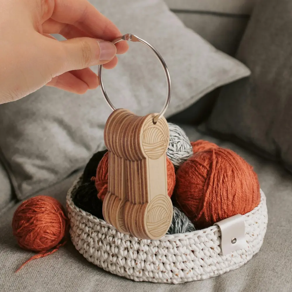 10pcs Wooden Yarn Bobbins Weave Knitting Sewing Winding Thread String Winding Coil Plate Winder For Sewing Thread Holder