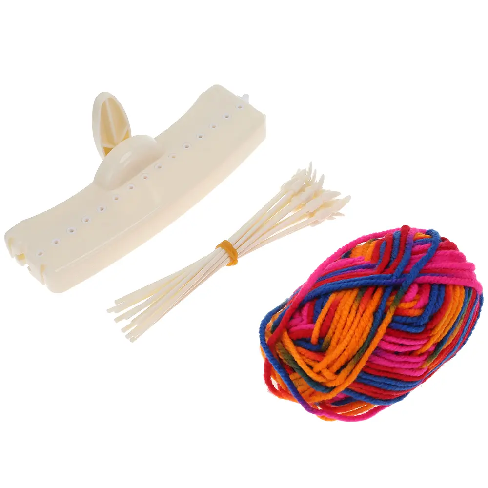 Handmade Scarf Weaver Knitted Scarf Shawl Blanket Artifact Adult And Child Woven Portable Toolkit DIY Creative Tools
