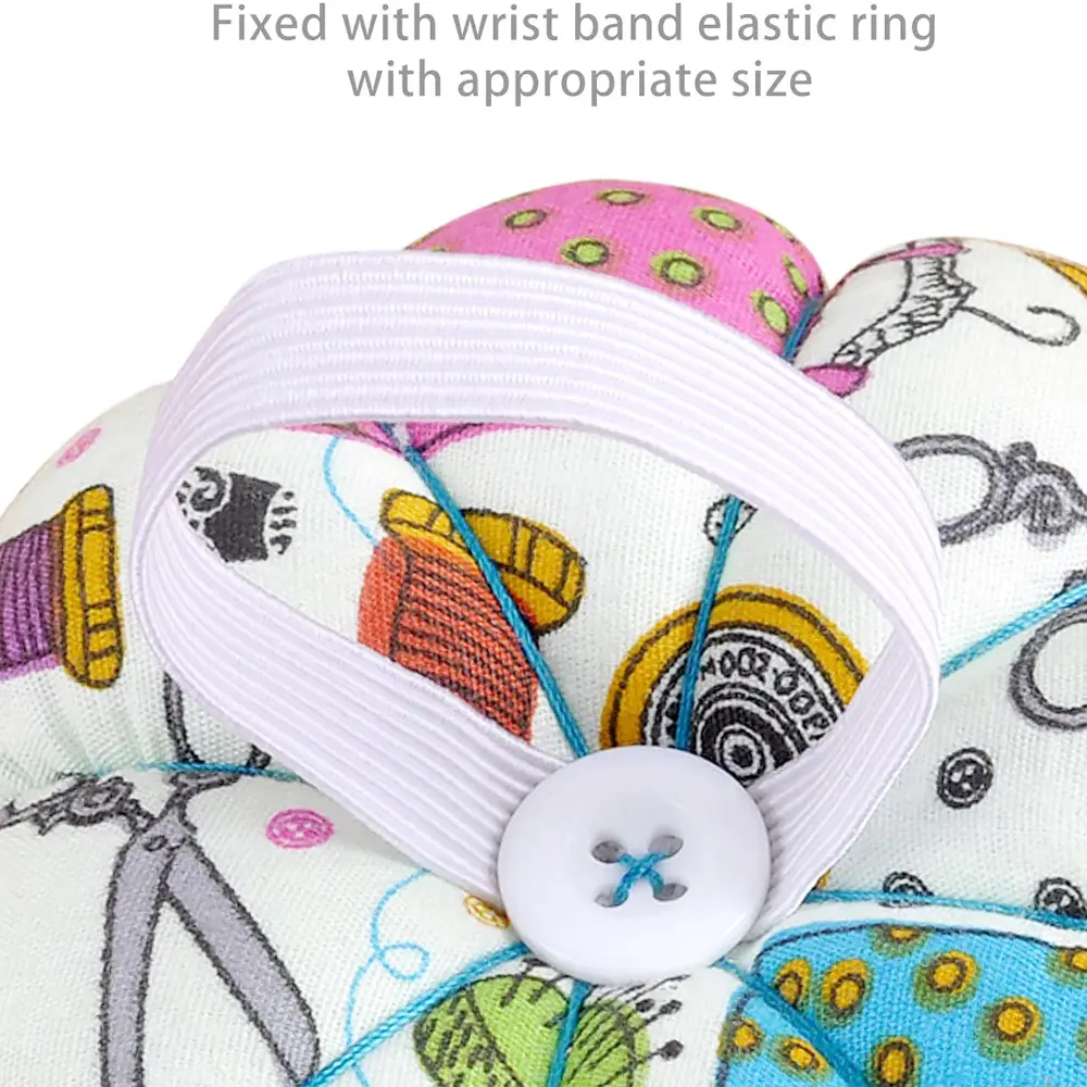 Pumpkin Design Needle Insertion Handmade DIY Sewing Accessories Needle Insertion Pad Cross Embroidery Needle Insertion Bag