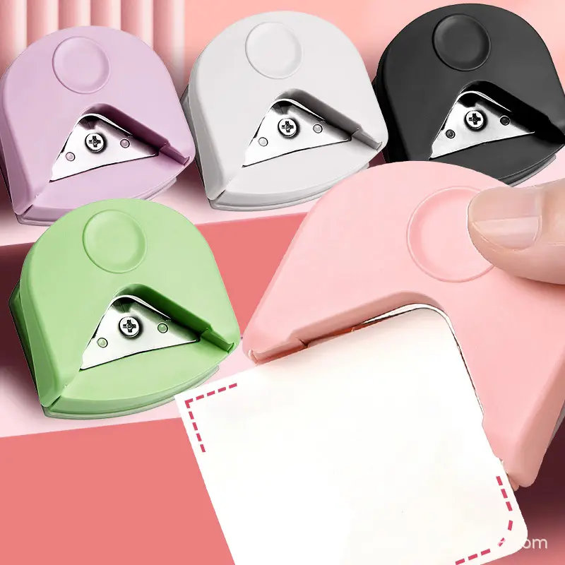 Rounded Paper Cutter For Loose Leaf Curved Photo Cutting Greeting Card Cardboard Photo Shaping