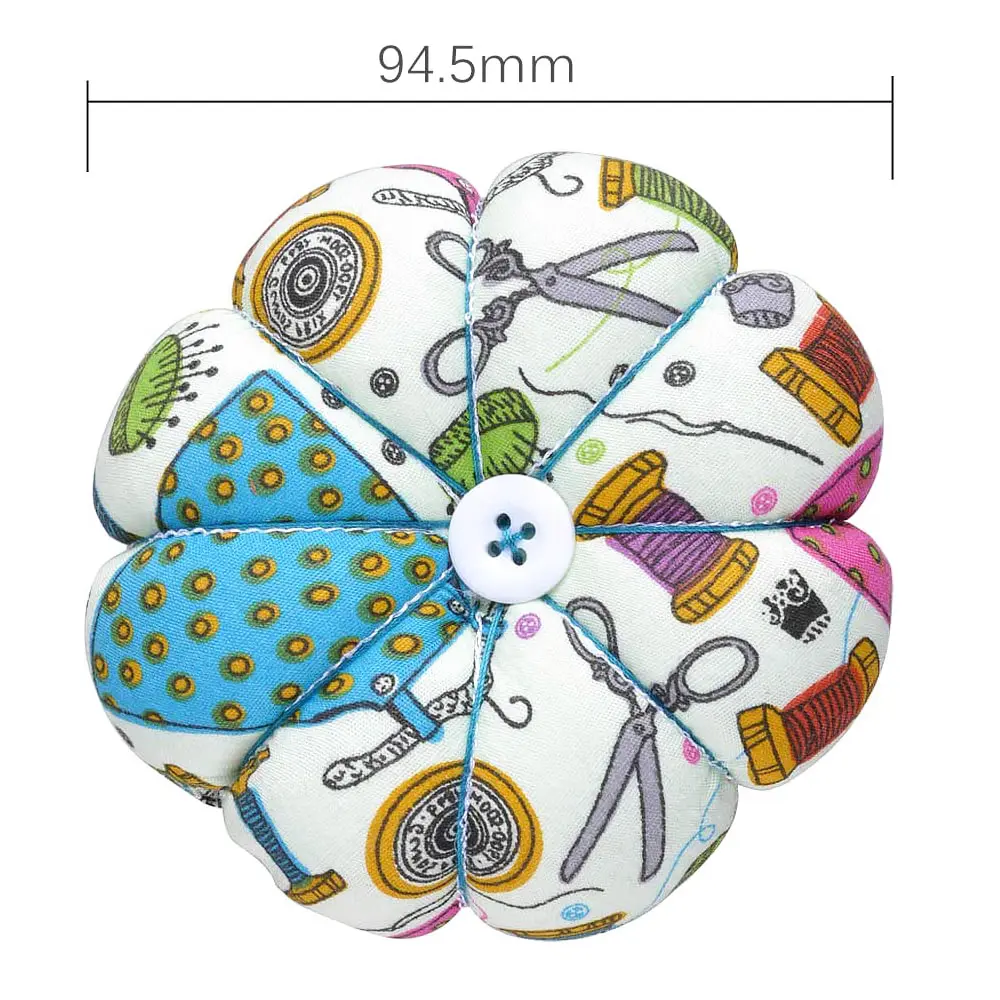 Pumpkin Design Needle Insertion Handmade DIY Sewing Accessories Needle Insertion Pad Cross Embroidery Needle Insertion Bag