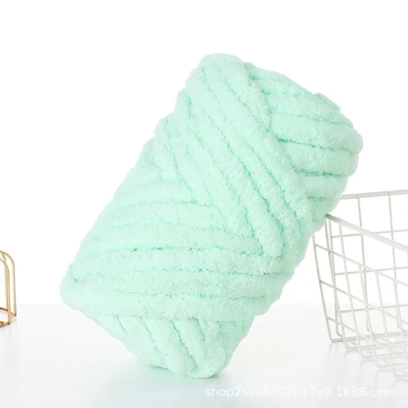 Single Strand Extra Thick Icelandic Hair Ice Stripe Thread Handmade DIY Woven Scarf Thread Hat Cushion Hook Blanket Thread