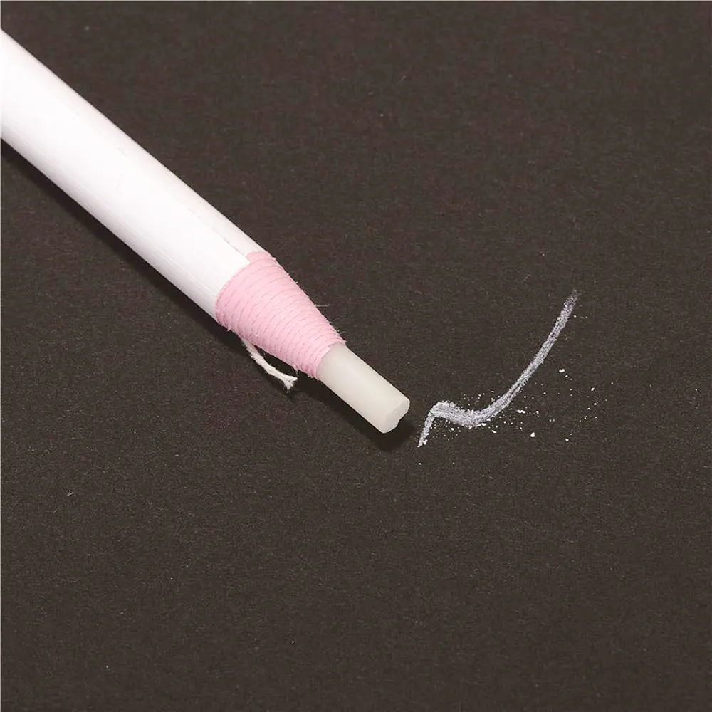 12pcs/Box White Marker Pencil Cutting Free Pen For Sewing Cloth Clothes Tailor Only Free Mark Tracking Tool DIY Marking Tool