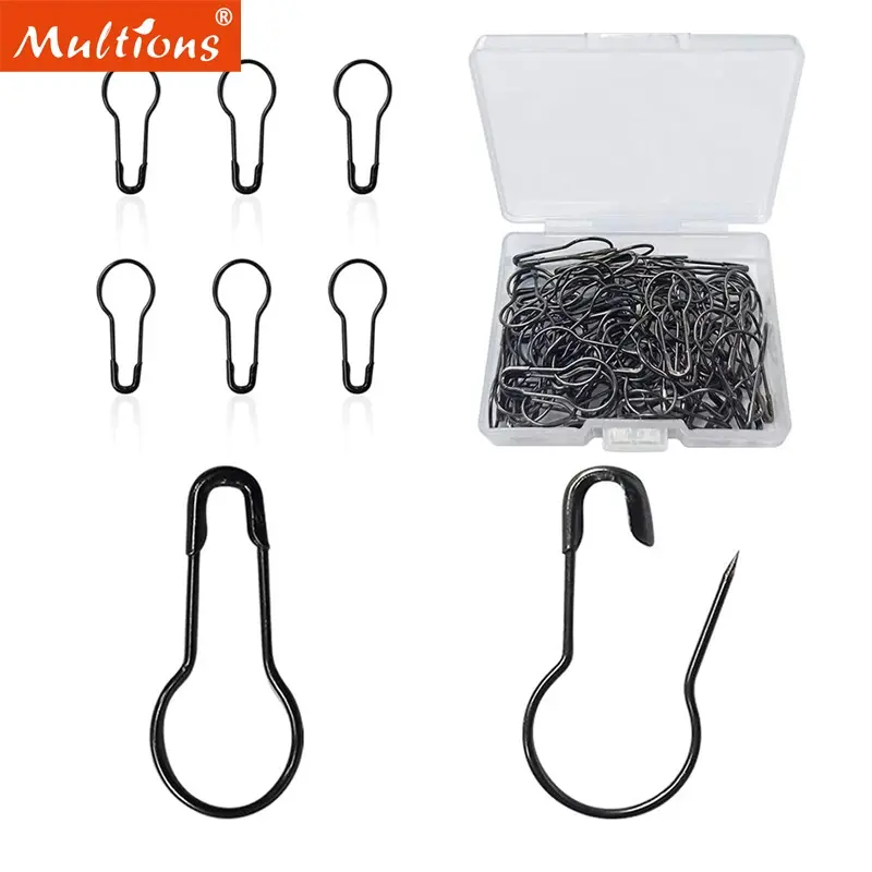 Metal Gourd Needles DIY Handmade Sewing Tools Clothing Fixing Safety Pins Buckle Needles With Quilting Box