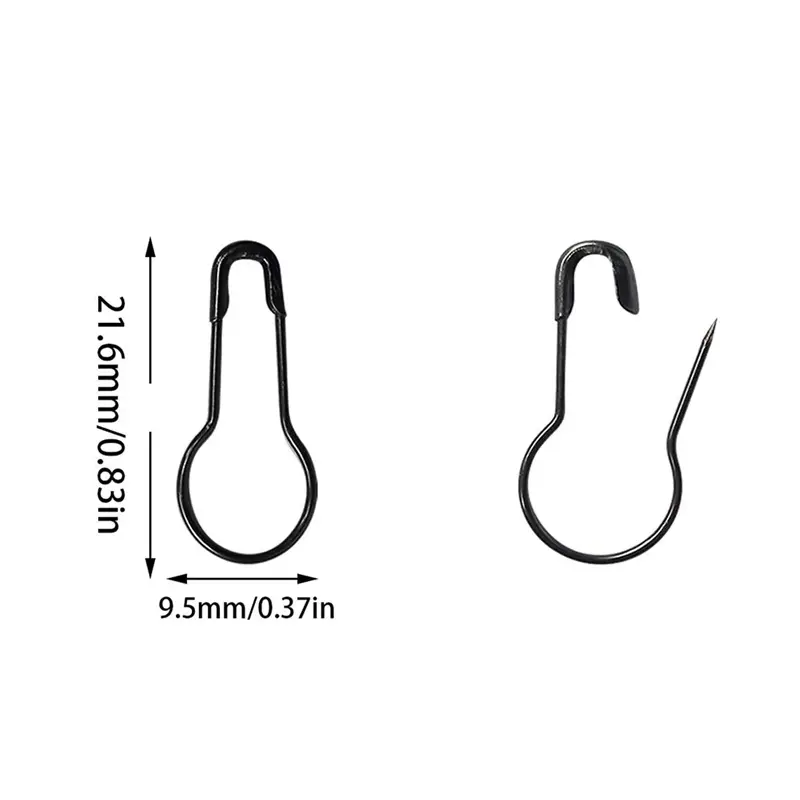 Metal Gourd Needles DIY Handmade Sewing Tools Clothing Fixing Safety Pins Buckle Needles With Quilting Box
