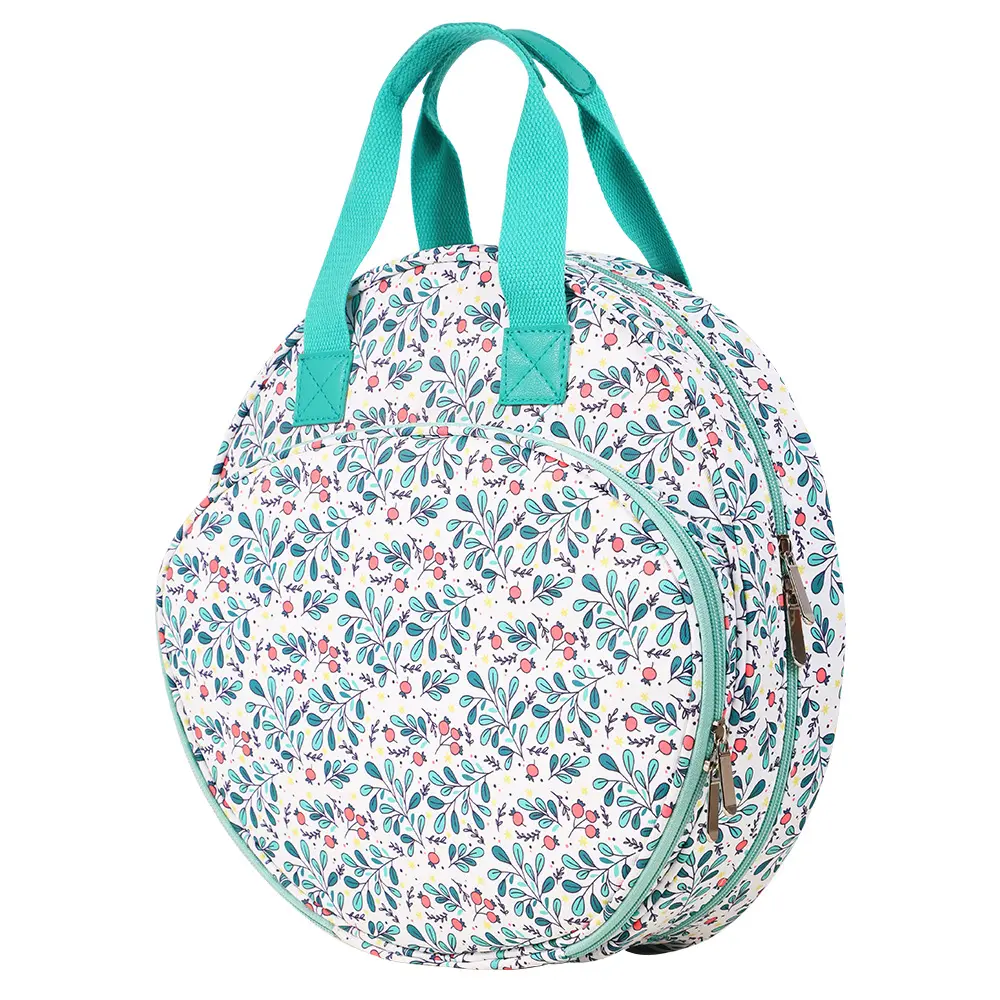 New Embroidery Thread Bag Embroidery Kit Organizer Bag Multi-Layer Oxford Storage Bag with Zipper Pockets Craft Supplies