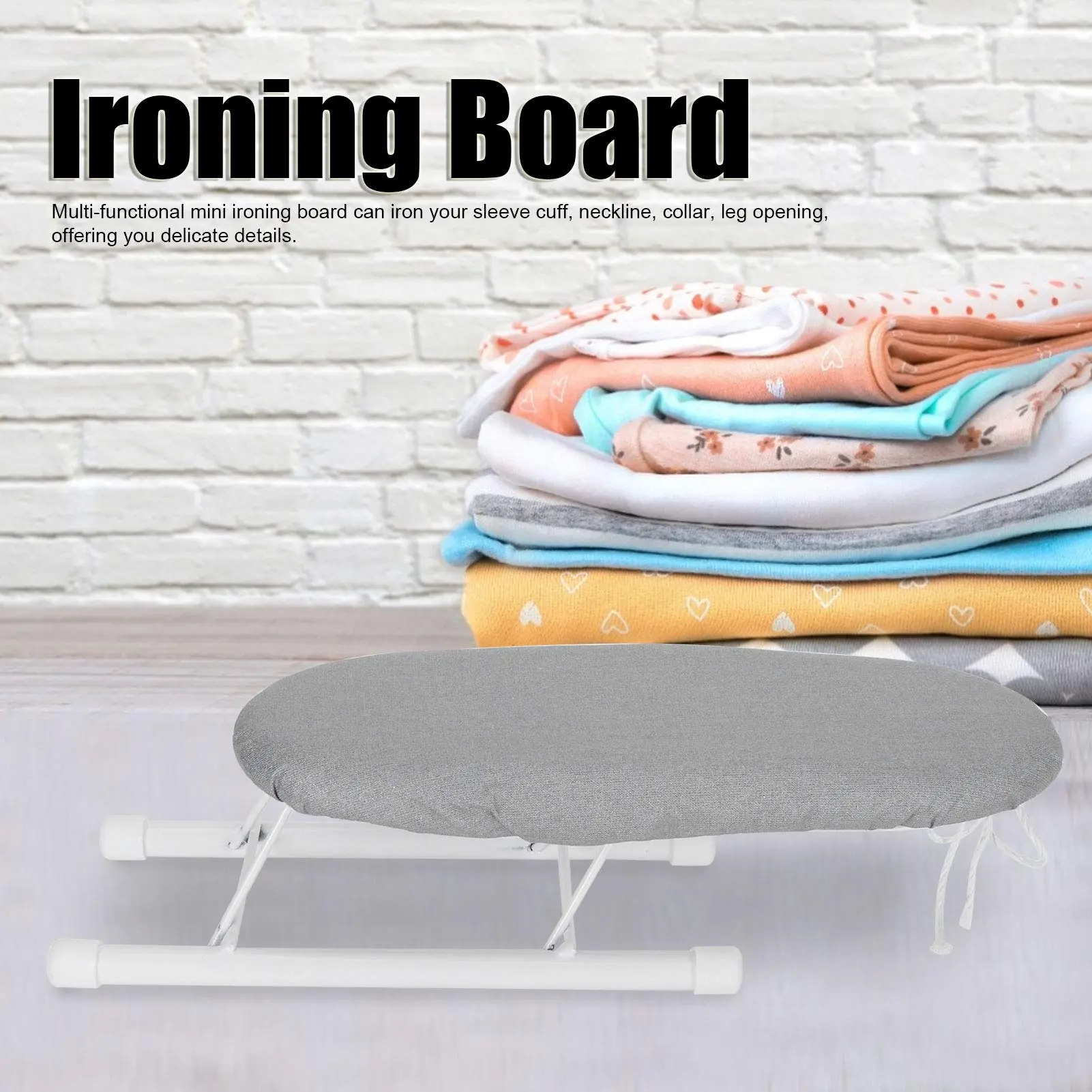 Mini Portable Sleeve Ironing Board Home Desktop Foldable Ironing Board Household Clothes Ironing Cover ﻿