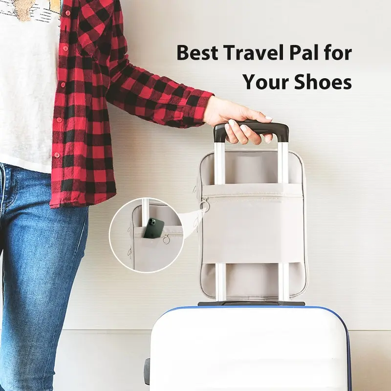 3 layers Portable Travel Shoe Bag Sundries Underwear Clothes Bags Shoe Organizer Storage Bag Multifunction Travel Accessories