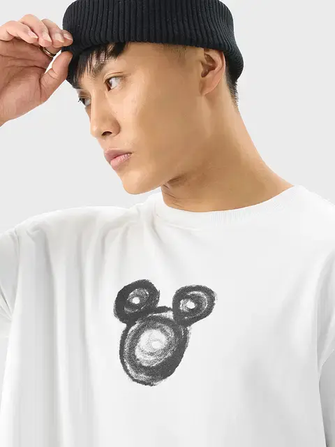 Disney Mickey Mouse Cartoon Character Print Summer T-shirt Boy and Girl Cute Casual Parent-child Family Dress Short Sleeve Top