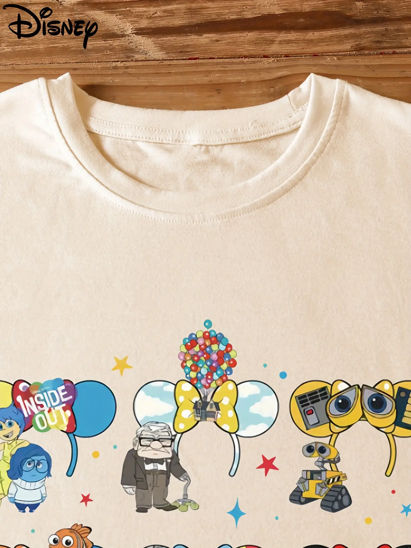 Disney Cartoon Boys Girls Kids Summer T-shirt Family Parent-child Clothing Casual Loose Comfortable Short-sleeved Men Women Top