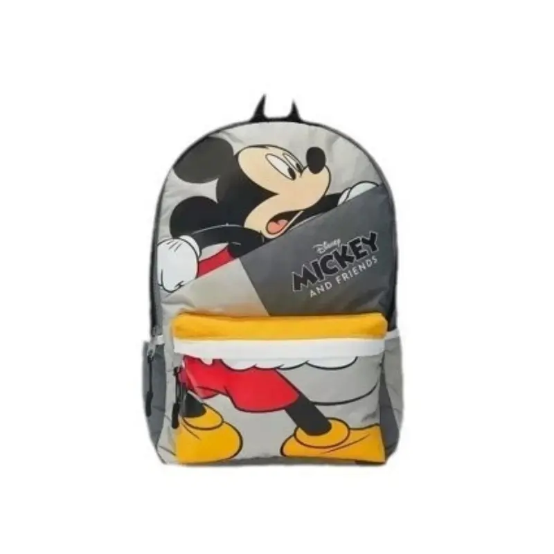 Disney Cartoon Mickey New Children's Fashion Backpack Girls School Bag Casual Men Women Large Capacity Cute Fashion Backpack