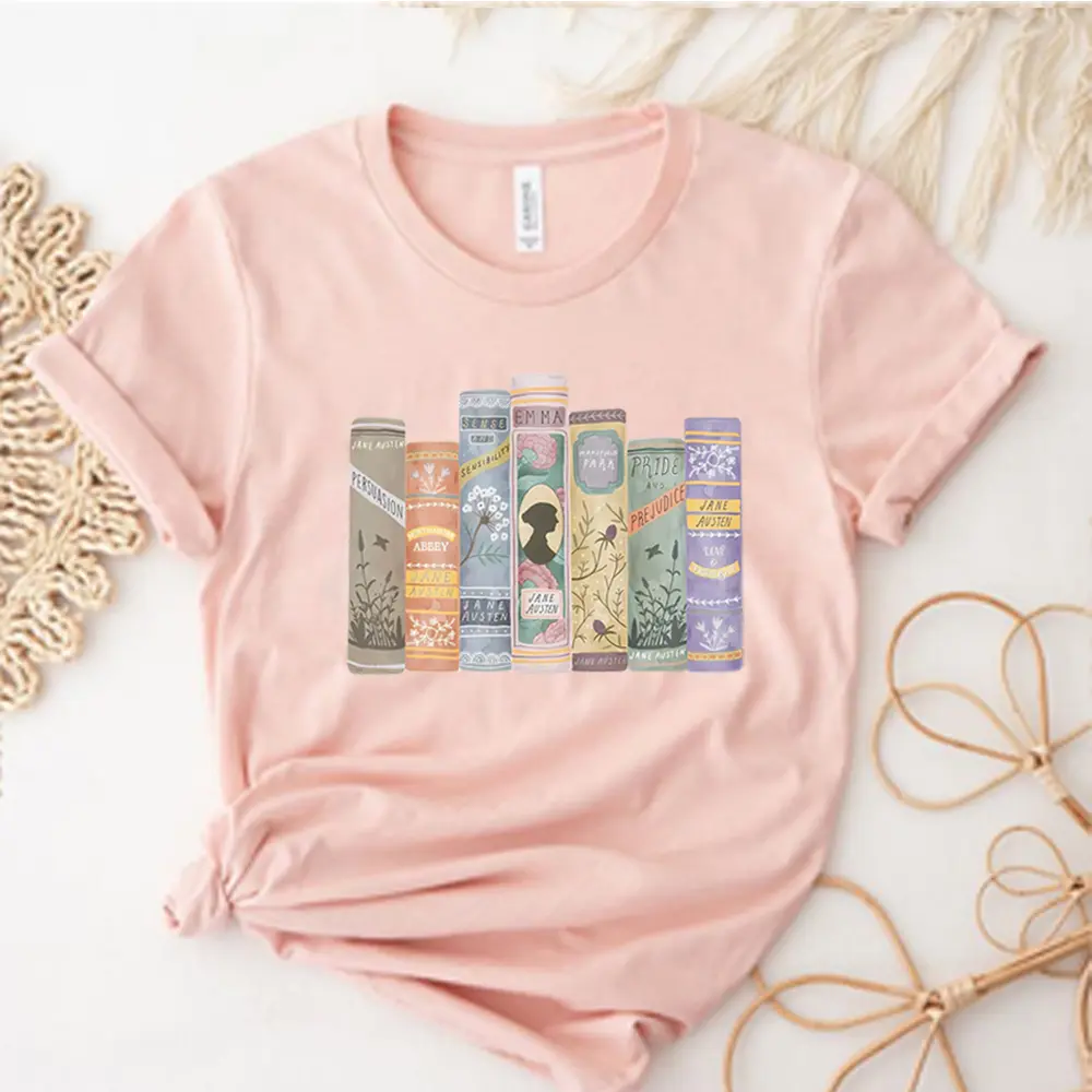 Writer Books Shirt Obstinate Headstrong Girl T-shirt Bookish Gift Tshirt Feminist Book Lover Tee Unisex Short Sleeves Tops