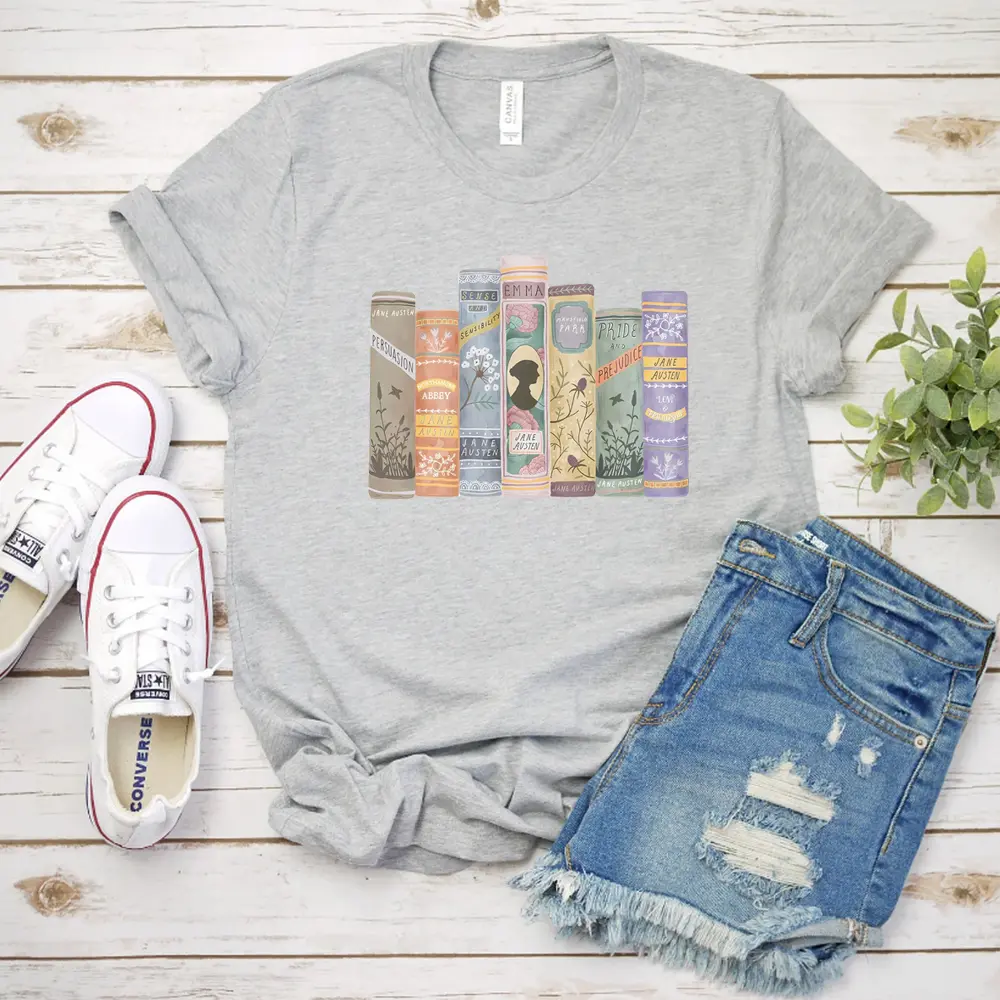 Writer Books Shirt Obstinate Headstrong Girl T-shirt Bookish Gift Tshirt Feminist Book Lover Tee Unisex Short Sleeves Tops