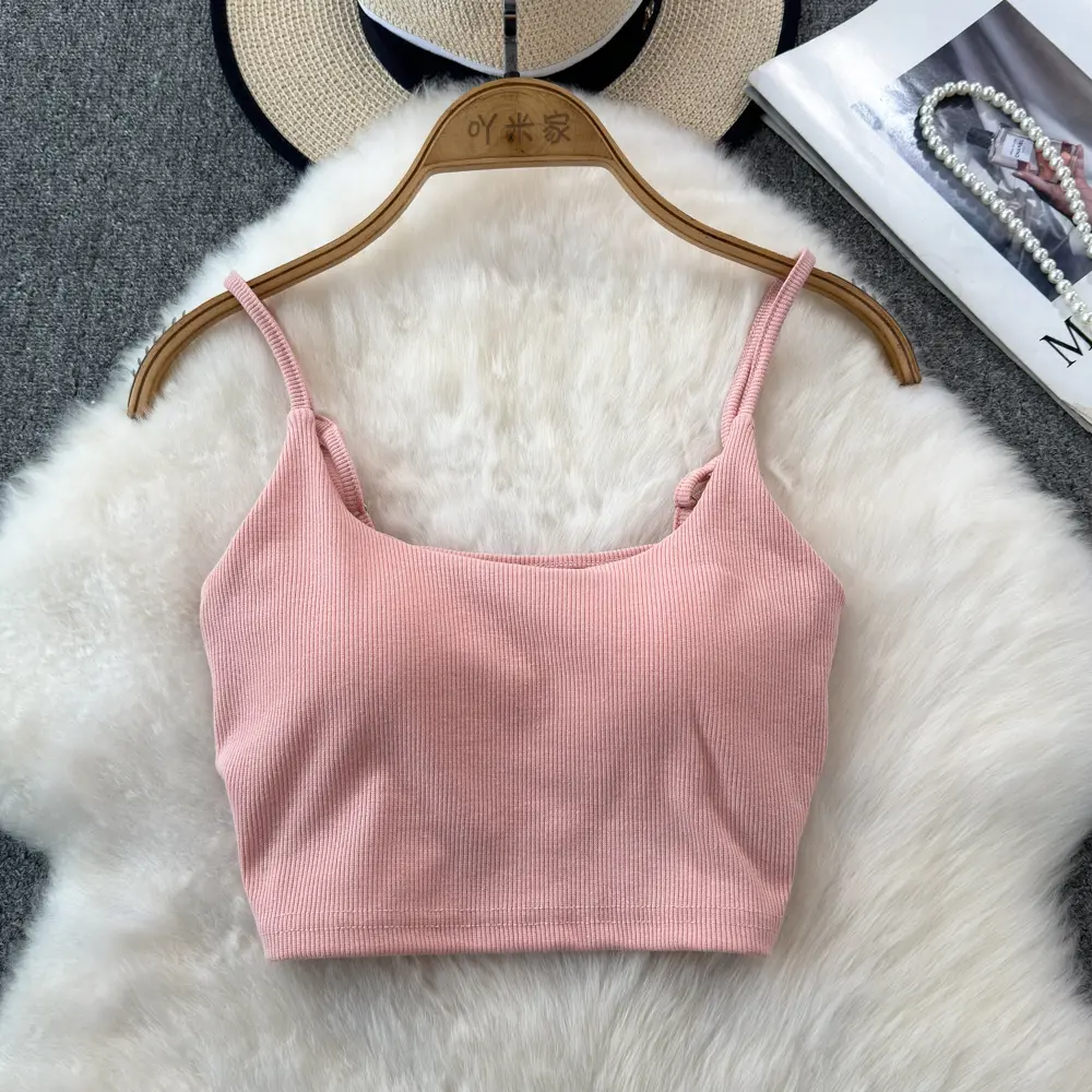 Women Chic Spicy Girl Backless Slip Vestidos Slim camis Sexy Korean Fashion Sleeveless Summer Women Top