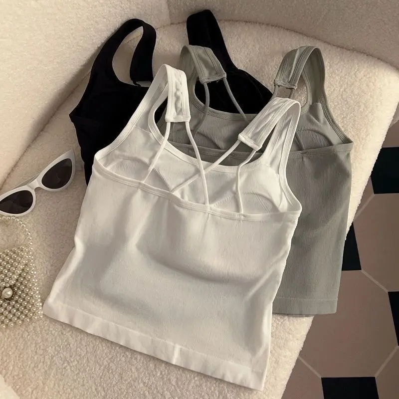 Women'S Camisole Summer Cartoon Girl Sleeveless Top And Comfortable Sports Top Outdoor Vest