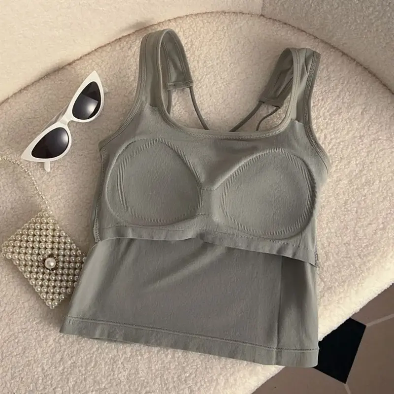 Women'S Camisole Summer Cartoon Girl Sleeveless Top And Comfortable Sports Top Outdoor Vest