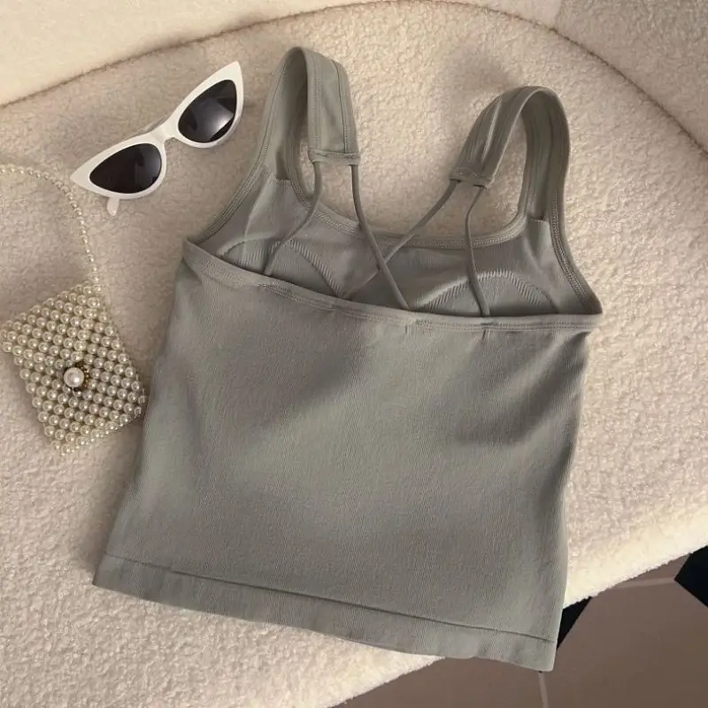 Women'S Camisole Summer Cartoon Girl Sleeveless Top And Comfortable Sports Top Outdoor Vest