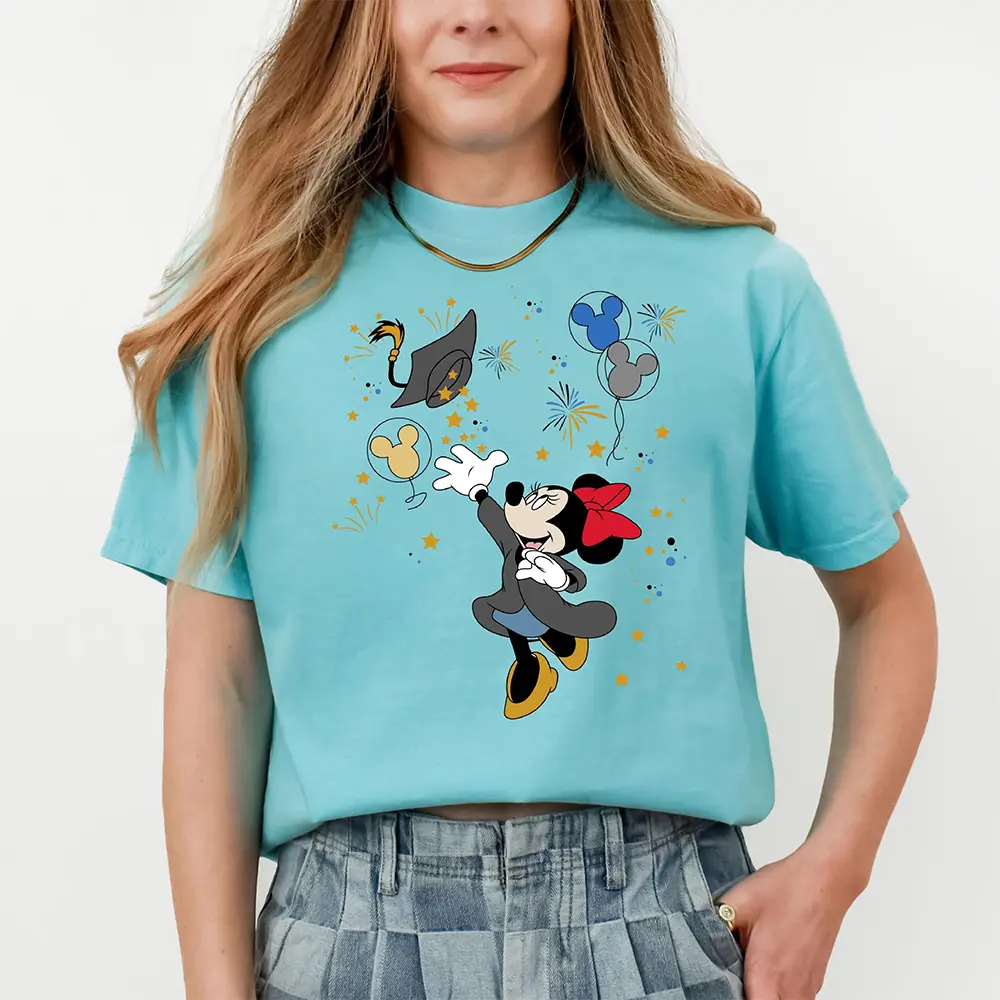 Disney's New Minnie Mouse Cartoon Printed Couple's Summer 3D Mesh Fabric Women Y2k Fashionable Casual Comfortable Sports T-Shirt