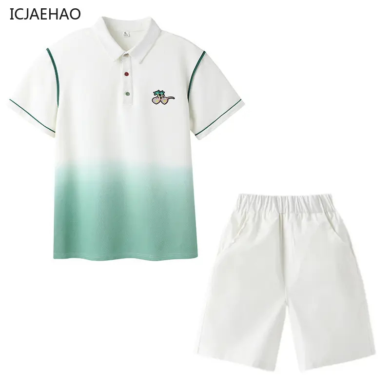 Mom Dad Daughter Son Family Matching Children Sport Clothes Summer Children Cotton Play Outfits Set Casual Play Tshirt Shorts