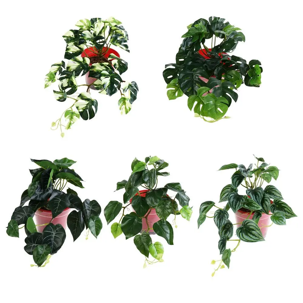 Hotel Party Decoration Garden Decor For Home Office Living Room Simulation Plants Fake Plant Turtle Leaves Green Plant