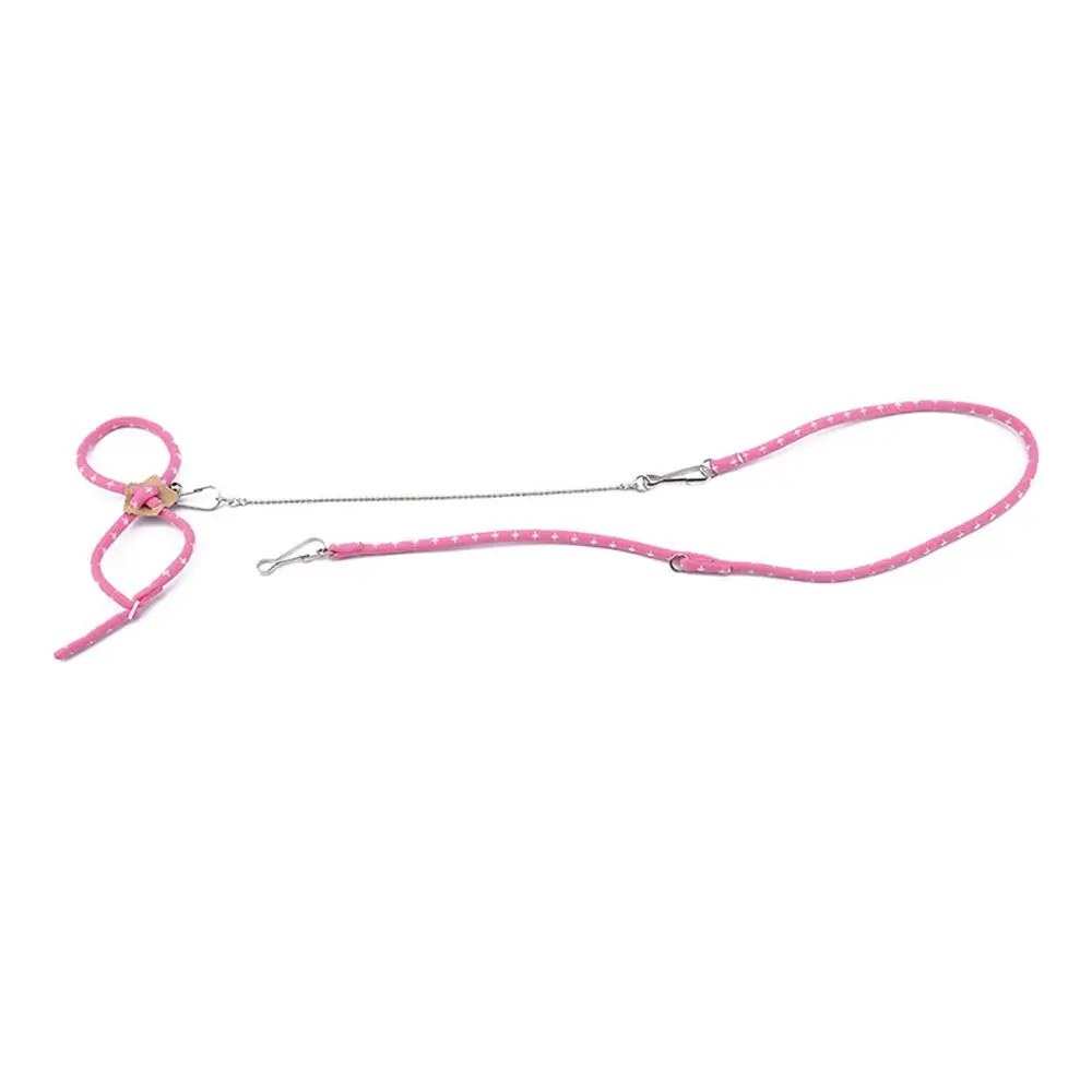 Cute Lovely Gerbil Ferret For Rat Squirrel Chinchilla Nylon Rope Walking Lead Pet Supplies Hamster Leash Mouse Vest