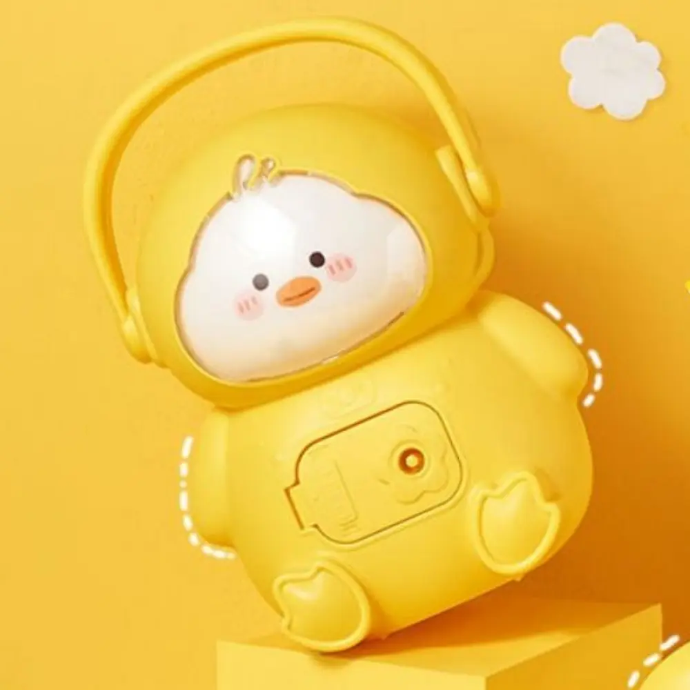 Creative Cute Duck Coin Bank with Key Duck Shaped Key To Unlock Coins Storage Box Large Capacity Portable