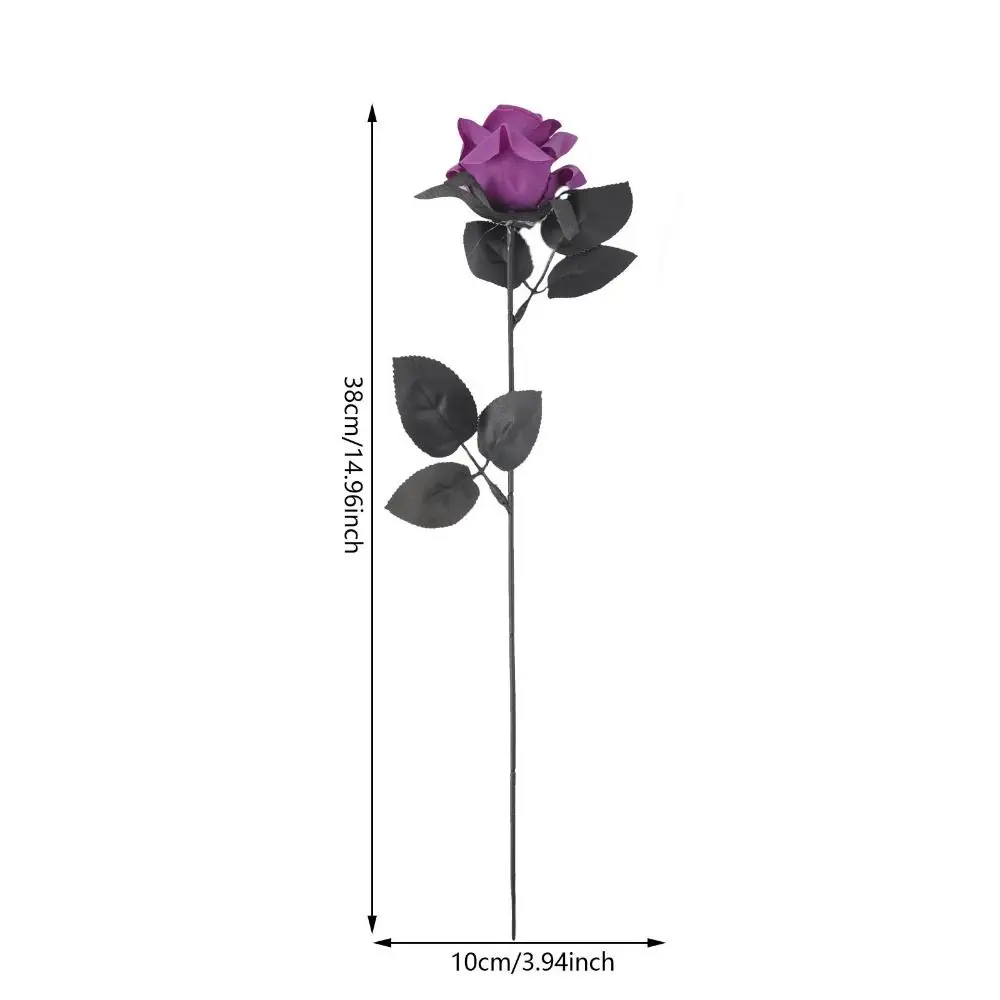 10PCS Exquisite Funny Halloween Eyeball Rose Simulation Party Decor Eyeball Fake Flower Scary Artificial Rose Flower Home Decor