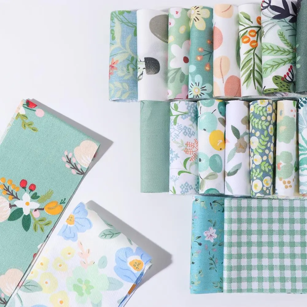 40PCS Jelly Roll Floral Cotton Fabric DIY Colorful Printed Patchwork Fabric Quilting Strips Handmade Sewing Material Fabric