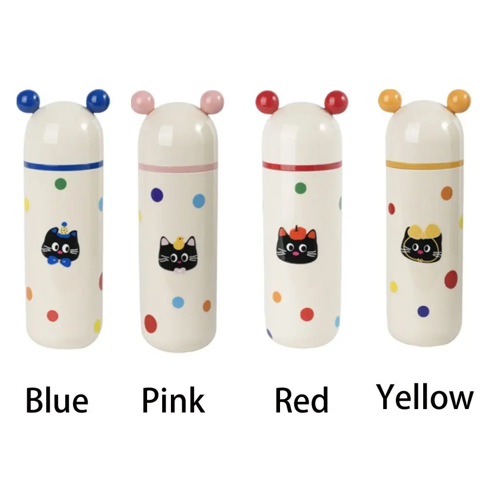 Cute Travel Toothbrush Case Dopamine Separable Portable Toothbrush Cup Cat Pattern Household Toothbrush Storage Box Camping