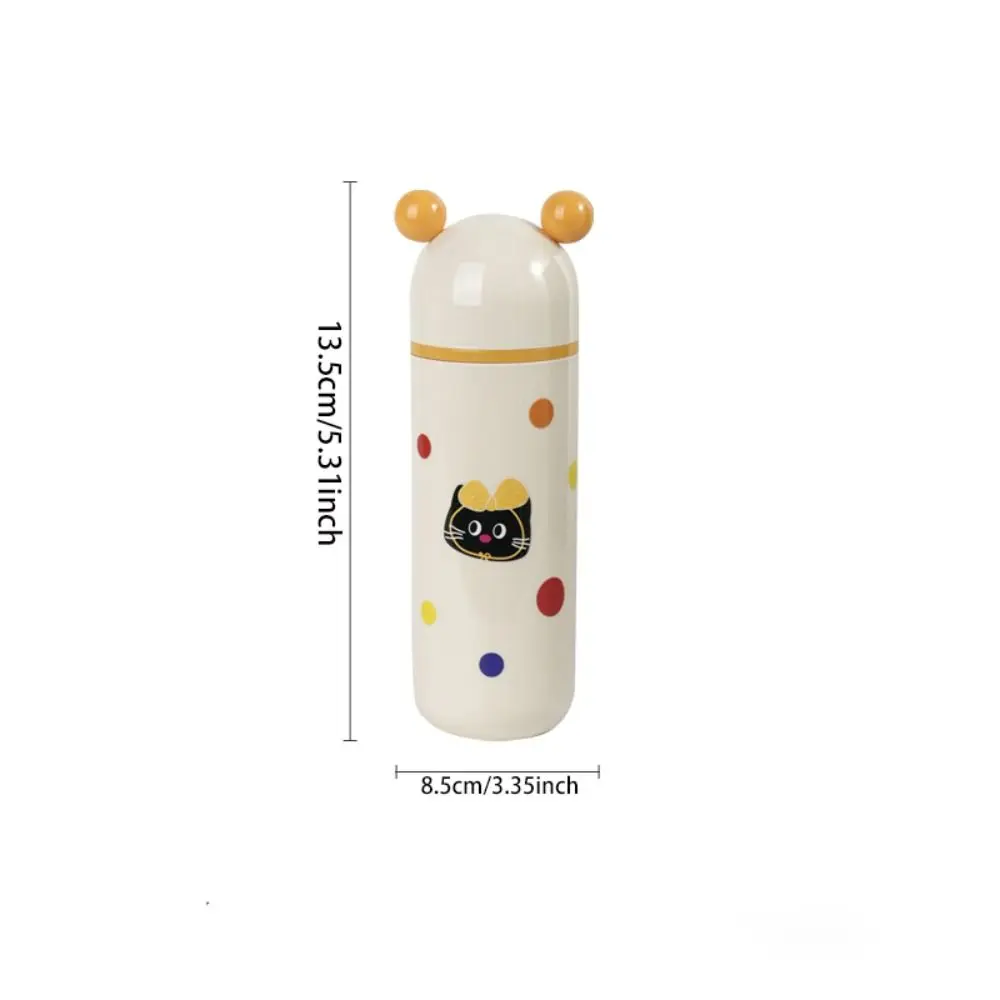 Cute Travel Toothbrush Case Dopamine Separable Portable Toothbrush Cup Cat Pattern Household Toothbrush Storage Box Camping