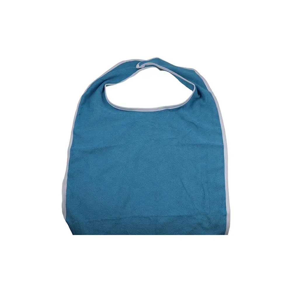 Adjustable Adult Bibs Stain Resistant Anti-oil Elderly Bib Soft Thicked Rice Pocket Bib Elderly Men And Women