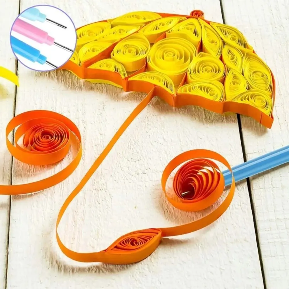12PCS Quilling Slotted Pen Paper Quilling Tools Multi Size Paper Curling Quilling Needle Kit Paper Craft Paper Quilling Pen