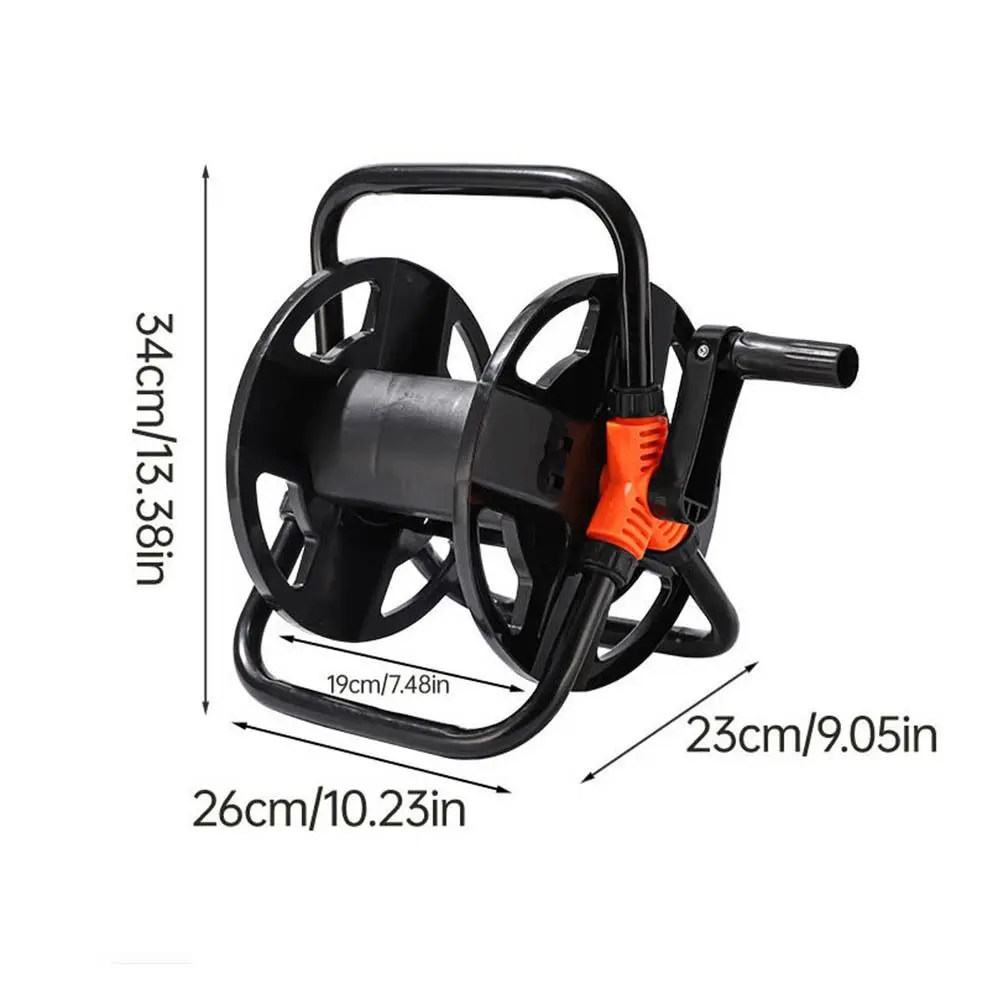 Efficient Organizer Hose Storage Reel Heavy Duty Sturdy Water Pipe Storage Rack Space Saving Strong Load-bearing Capacity