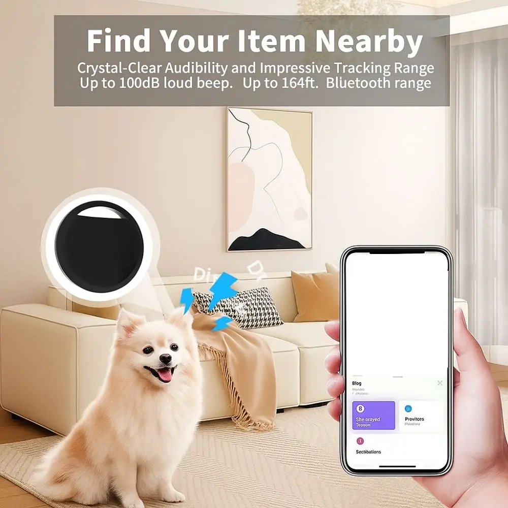 Portable Mini Bluetooth GPS Tracker Sound Alert GPS Positioner Global Tracking Device Safety Anti Loss Device Child Finder