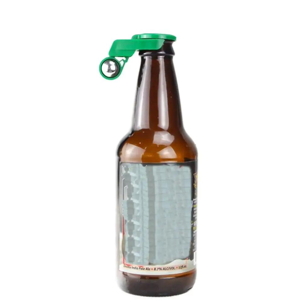 Tight Sealed Beer Bottle Cap Automatically Leak-proof Bottle Stopper Reusable Plastics Saver Lid Soda