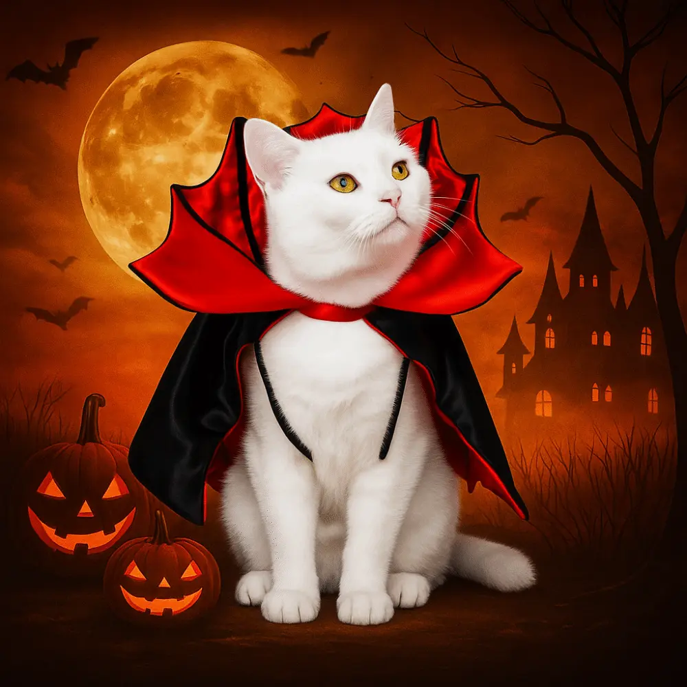 Cool Bat Transformation Halloween Pet Costume Stand-collar Comfortable Small Dog Knight Cape Easy To Wear Bow Kitten Dress Party