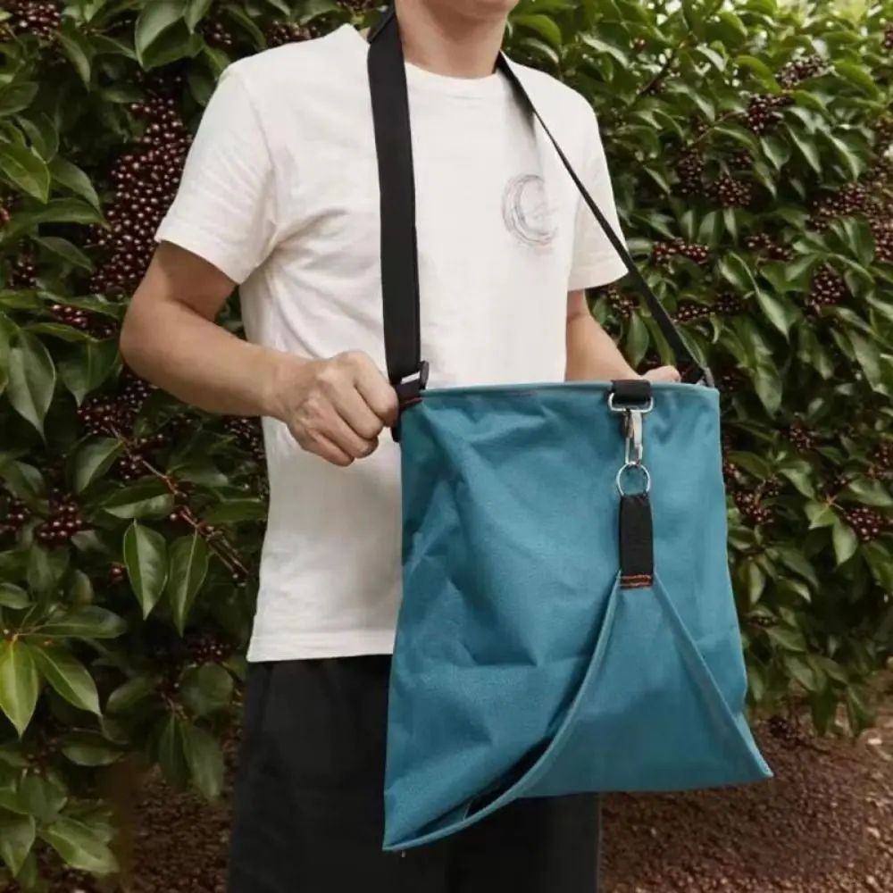 Washable Large Fruit Picking Bag Adjustable Strap Tear Resistance Harvest Picking Bag Quick Release Buckle Portable