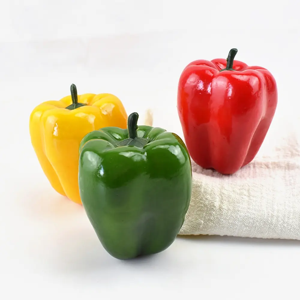 Kitchen Decoration Home Decor Creative Plastic Photography Props Artificial Pepper Artificial Fruit Fake Vegetable