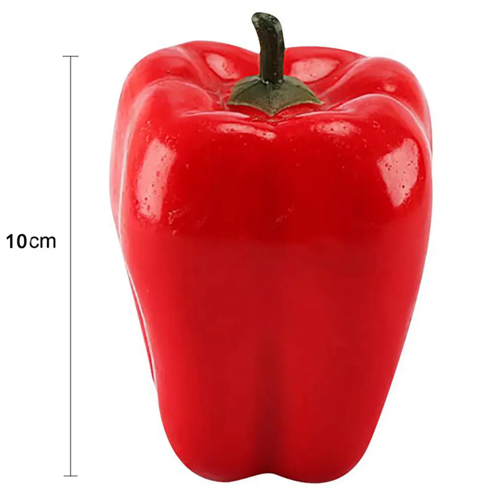 Kitchen Decoration Home Decor Creative Plastic Photography Props Artificial Pepper Artificial Fruit Fake Vegetable