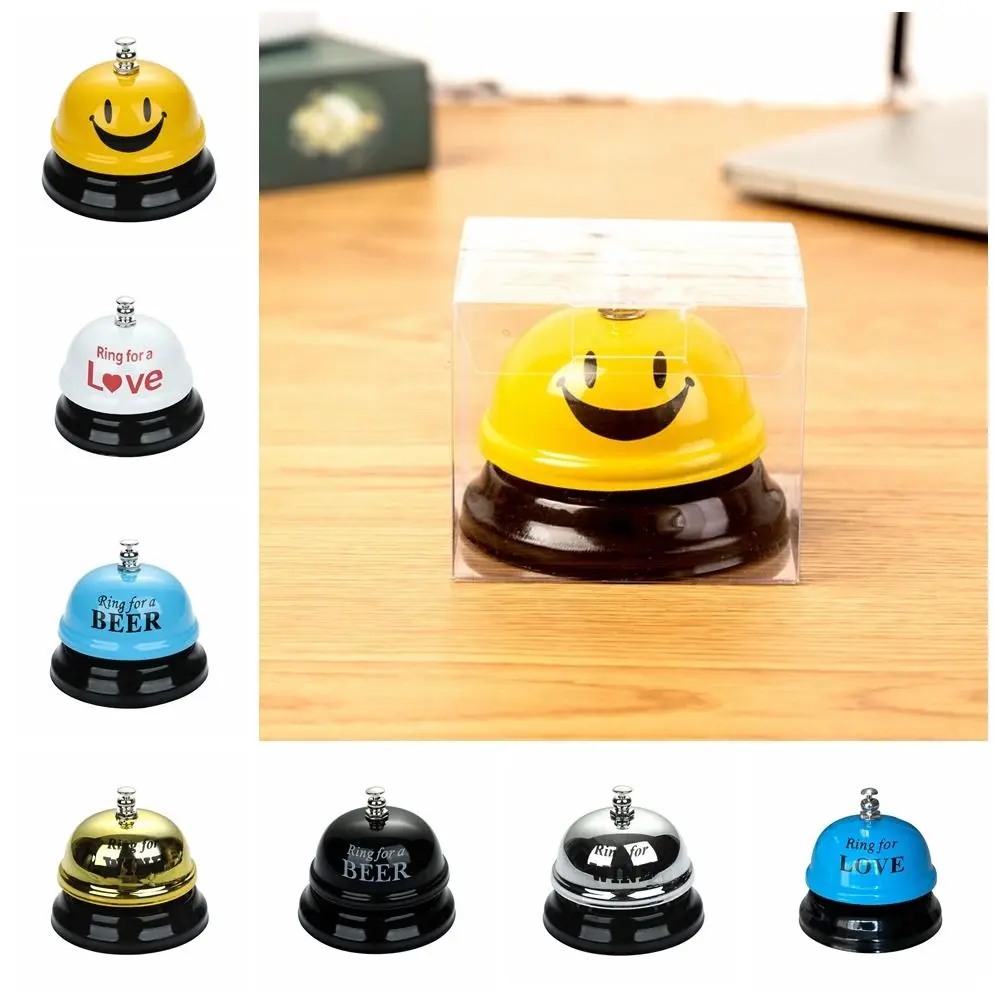 Practical Stable Base Desk Call Bell Alloy Craft Funny Restaurant Timer Novelty Metal Service Bell Beer