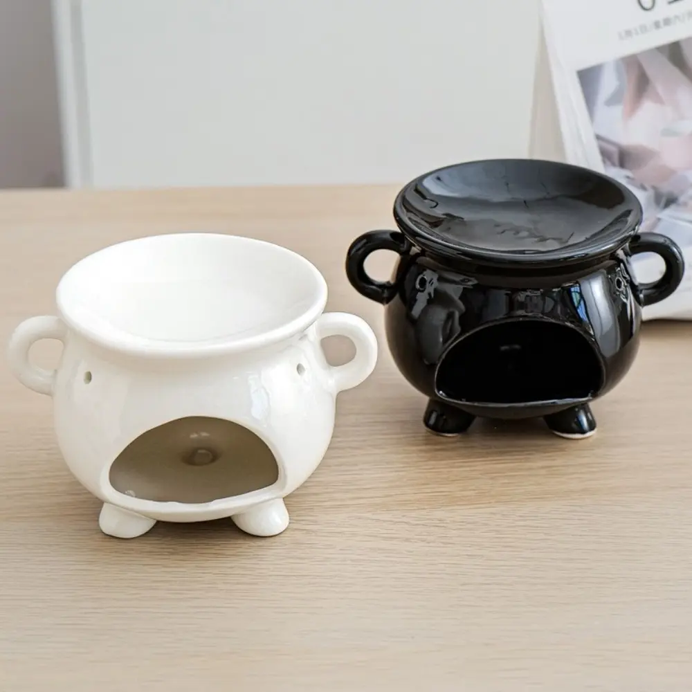 Fashion Ceramic Candle Aromatherapy Stove Relaxing Simplicity Incense Burner Handmade Incense Container Aromatherapy