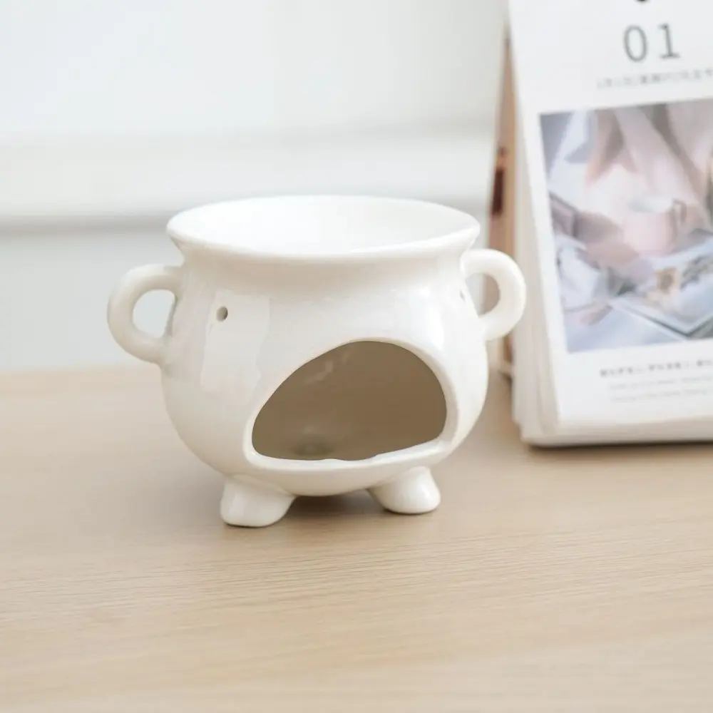Fashion Ceramic Candle Aromatherapy Stove Relaxing Simplicity Incense Burner Handmade Incense Container Aromatherapy