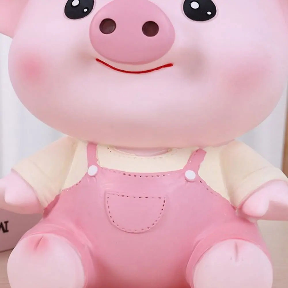 Creative Large Capacity Pig Savings Can Cartoon Anti-fall Animal Piggy Bank Cute Cartoon Piggy Bank Indoor