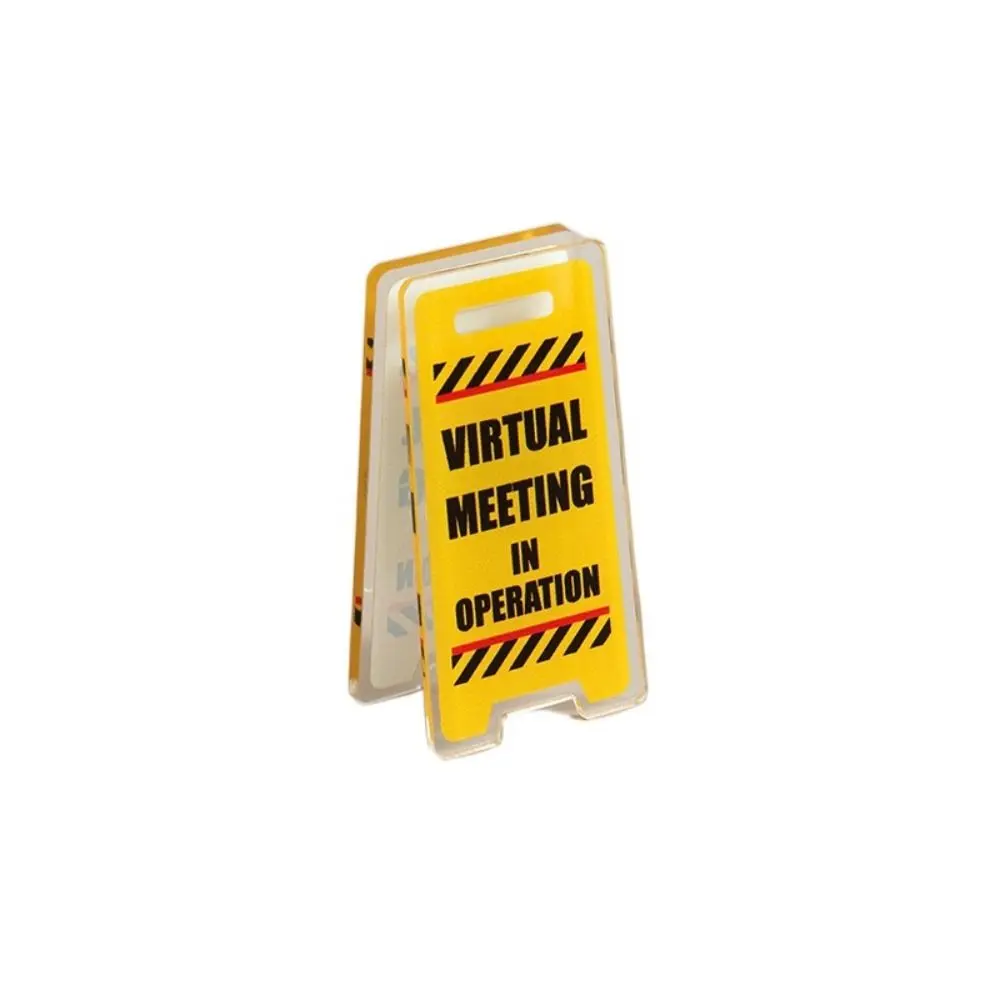 10 PCS Leave Me Alone Acrylic Desk Sign Room Accessories Leader Desk Decor Sign Manager I'm Busy Desk Accessories Unisex Gift