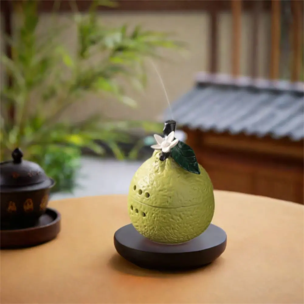 Exquisite Ceramic Incense Burners Decorative Portable Meditation Incense Burners Handcrafted Mini Yoga Incense Burners Office