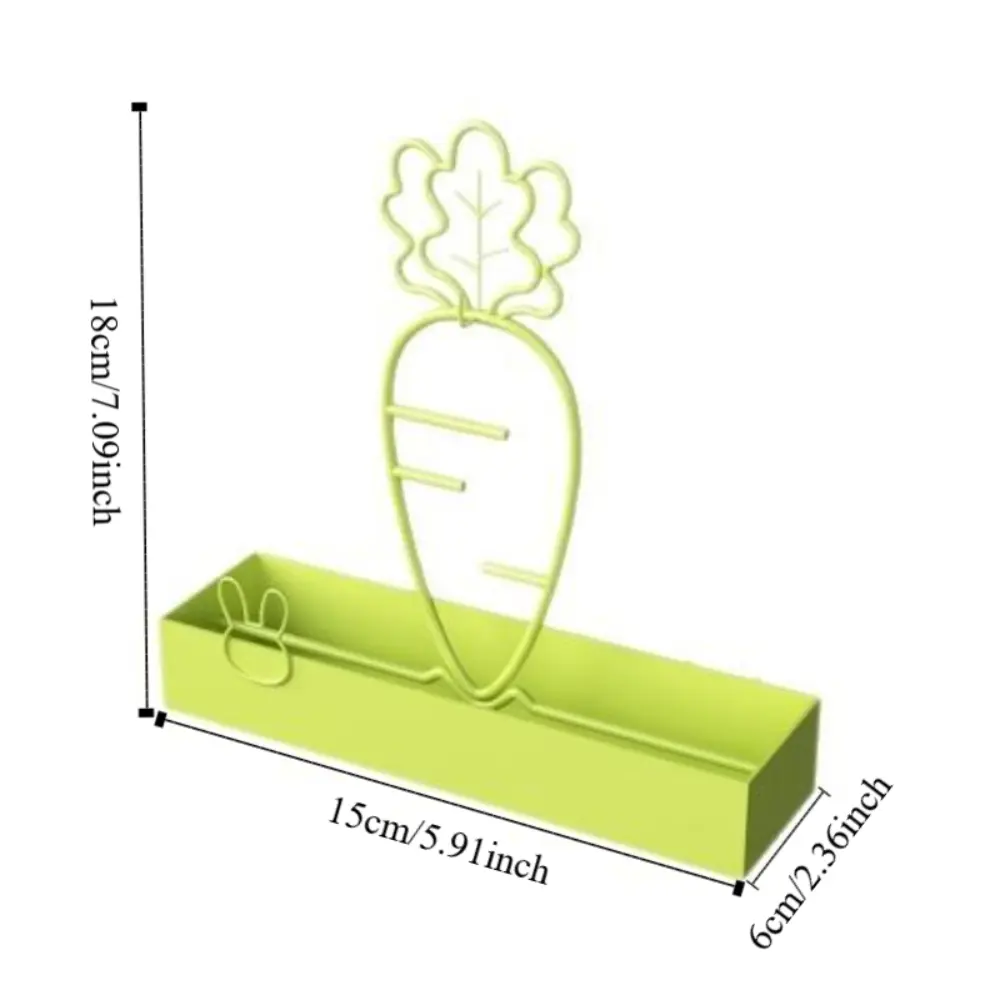 Thickened Carrot Incense Burner Stand Anti-Scald Decorative Outdoor Incense Coil Holder Luxurious Flame Retardant